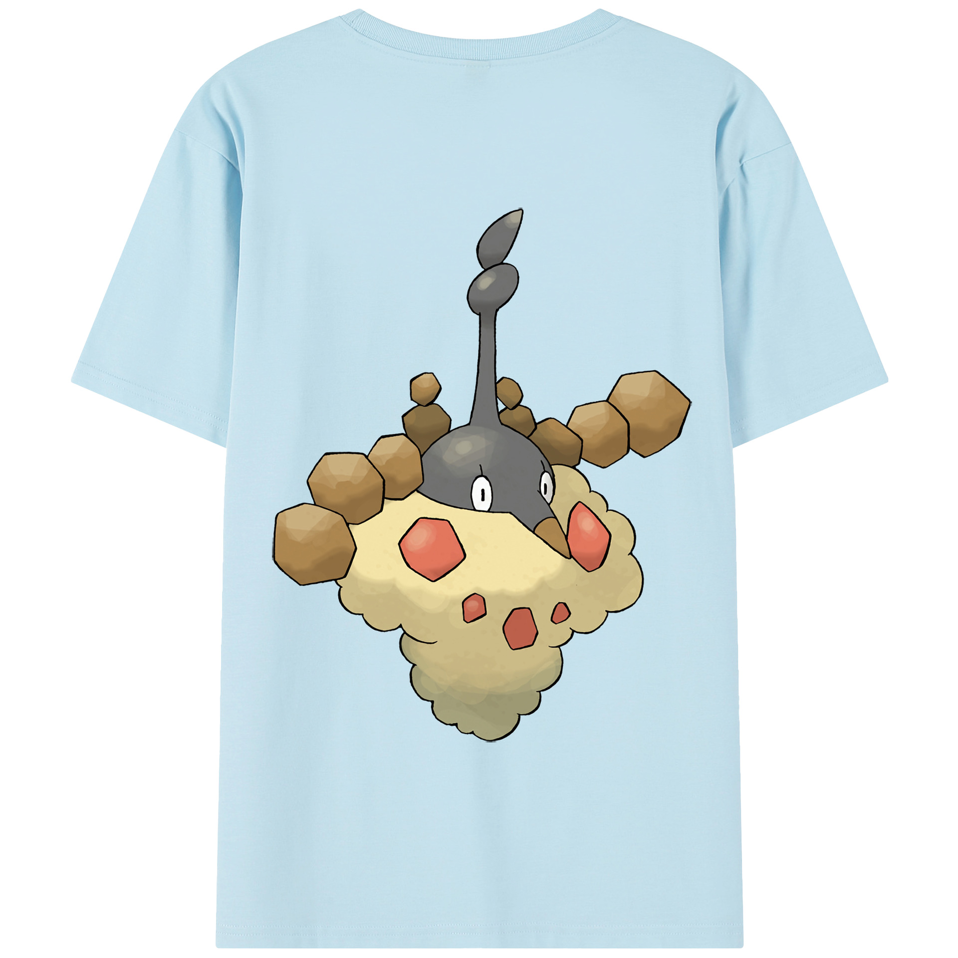 （画像用） ポケットモンスター Pokémon 綿100％半袖Tシャツ（背面プリント）